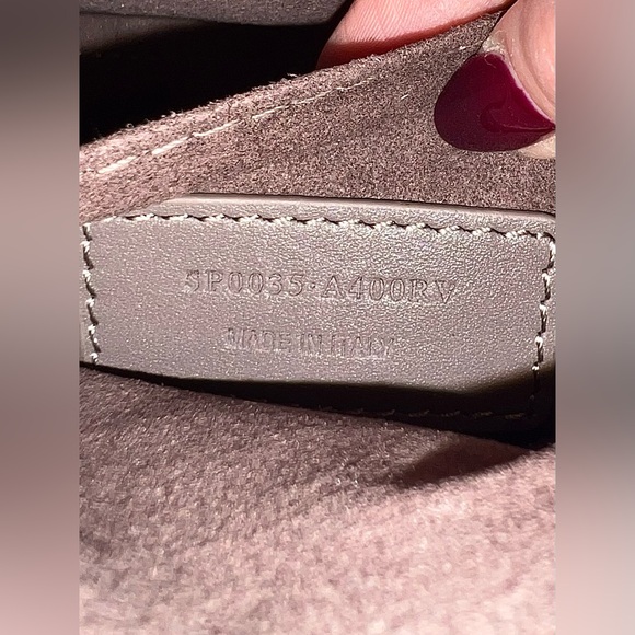 SAINT LAURENT NANO SAC DE JOUR SMOOTH LEATHER URBAN GREY - Picture 7 of 8